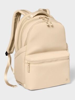 In Motion Faux Neoprene Cream Everyday Backpack